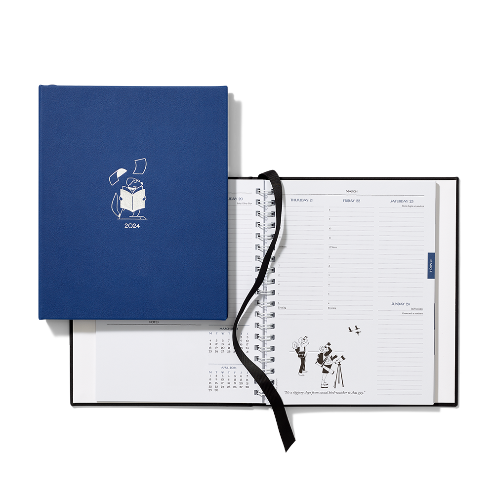 The New Yorker 2024 Desk Diary Inside