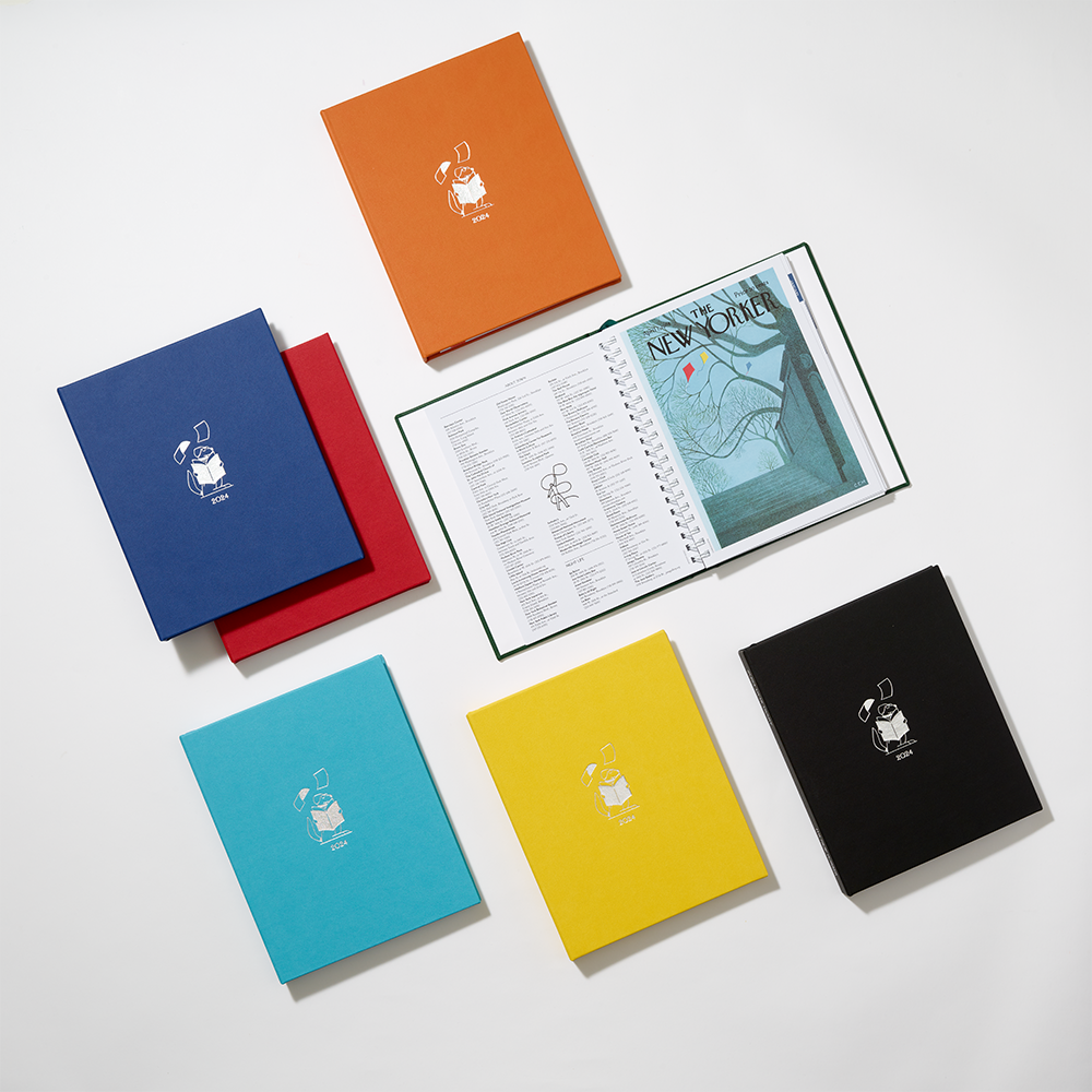 The New Yorker 2024 Desk Diary Colors