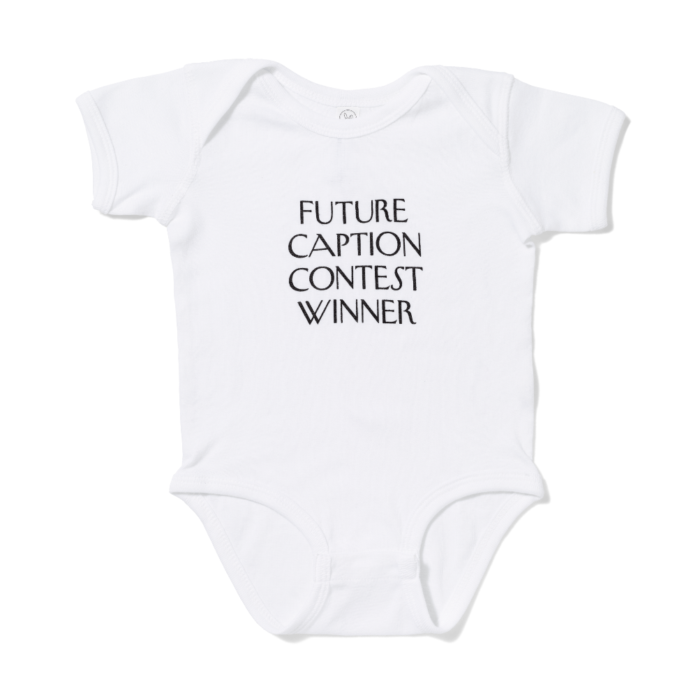 Future Caption Contest Winner Onesie