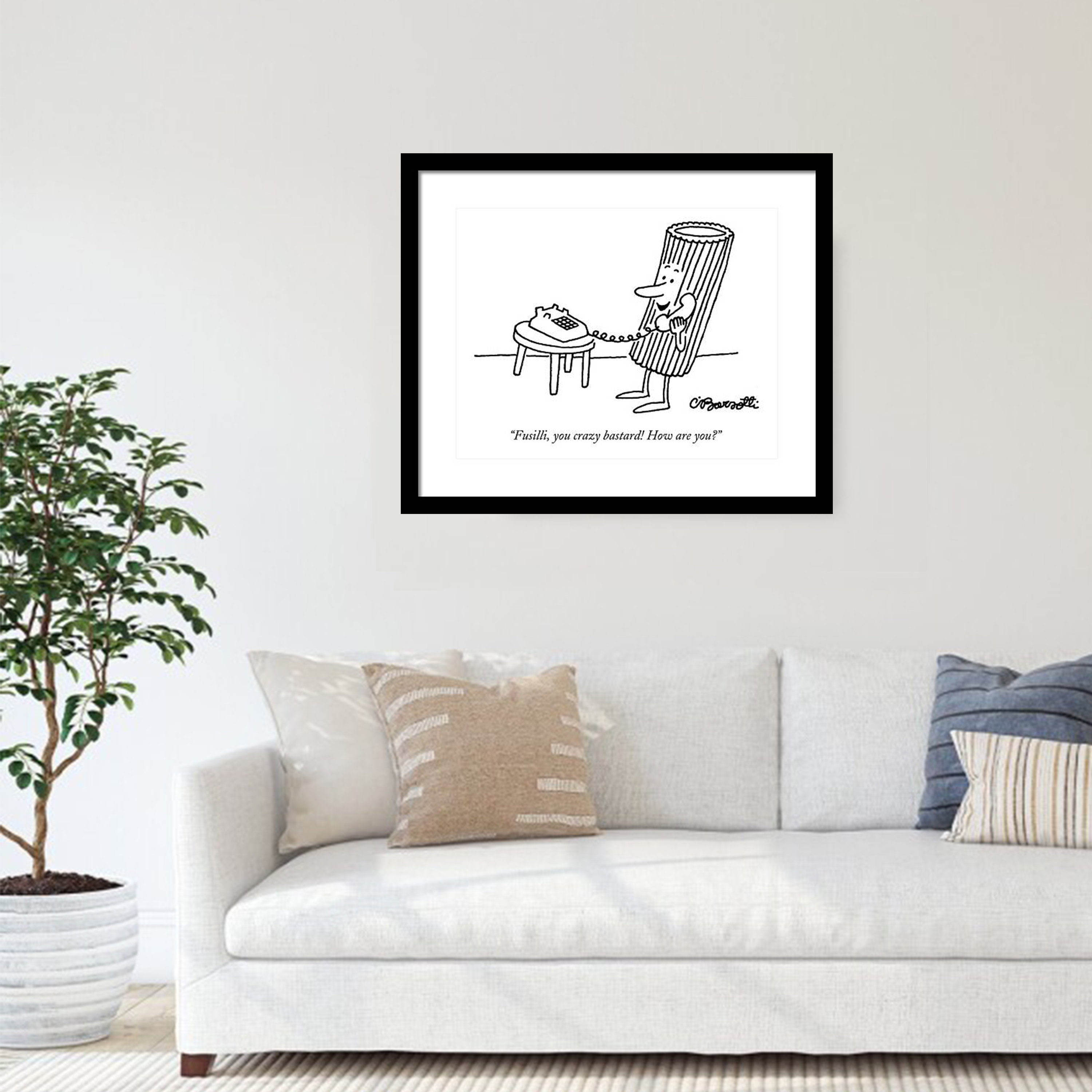 Framed Cartoon Prints