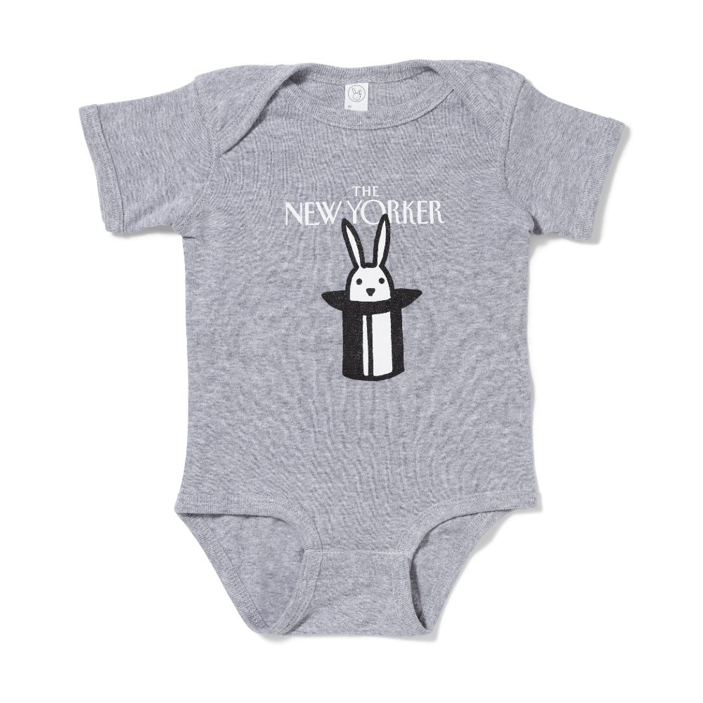 The Rabbit-in-a-Hat Baby Onesie