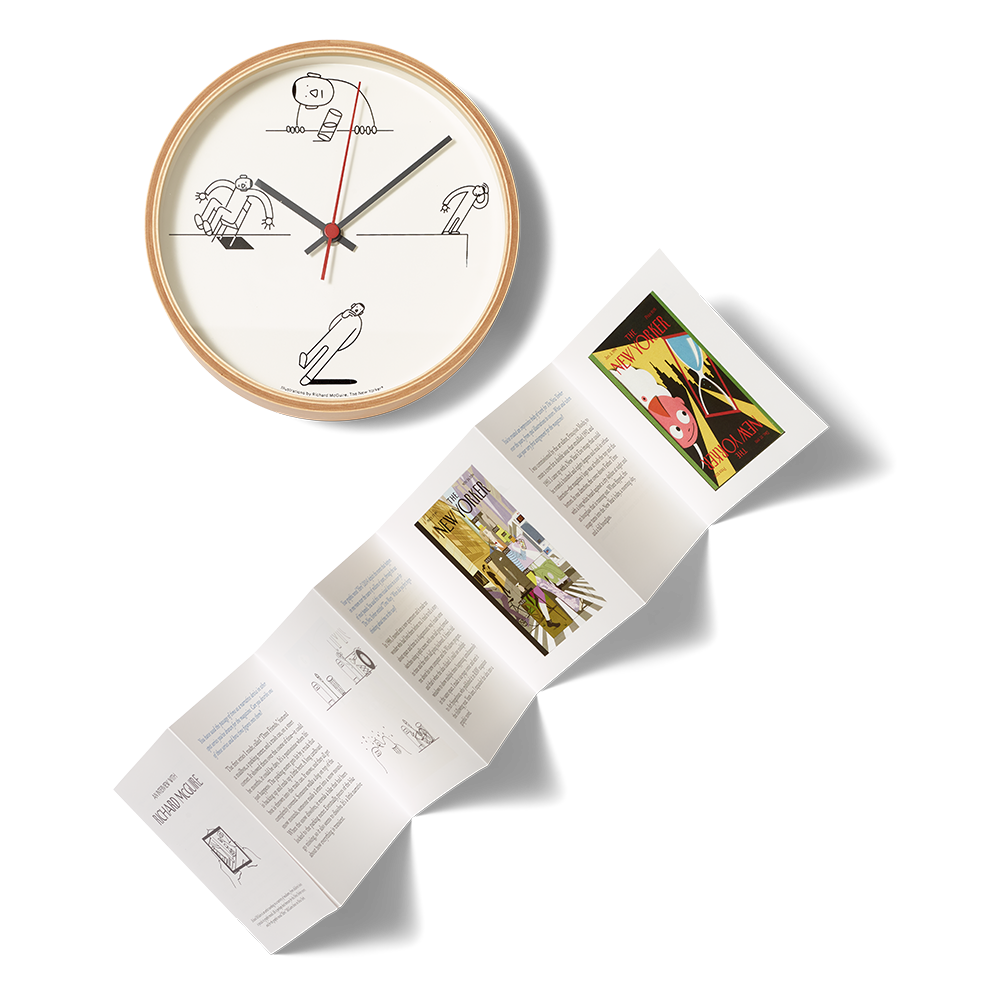 Richard McGuire's Full-Tilt Wall Clock 2